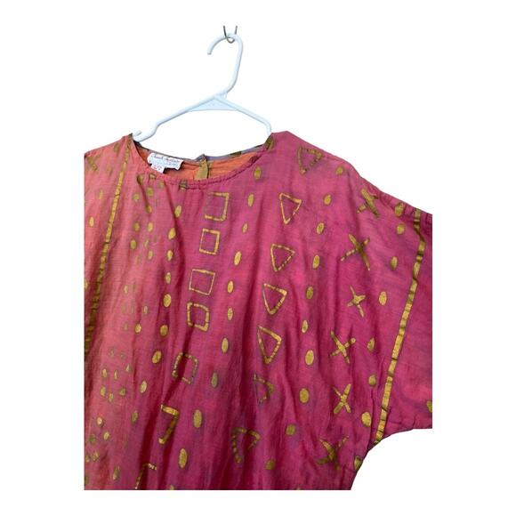 Orients Exclusive by Kohli Boho Blouse Shirt Top Cottage Indie Fairy Hippie - Picture 3 of 7